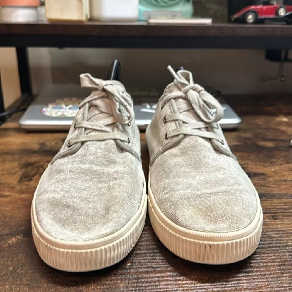 Tom’s Carlo Gray‎ Corduroy sneakers size 9